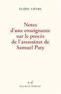 Notes d'une enseignante sur le procès de l'assassinat de Samuel Paty